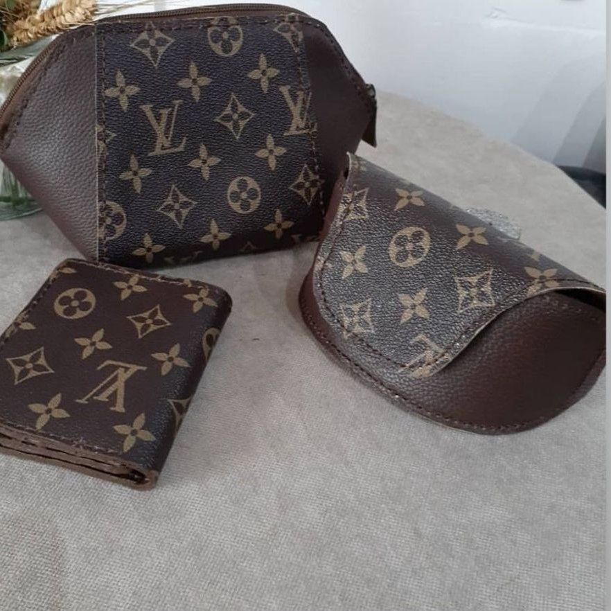 ست سه تیکه چرم