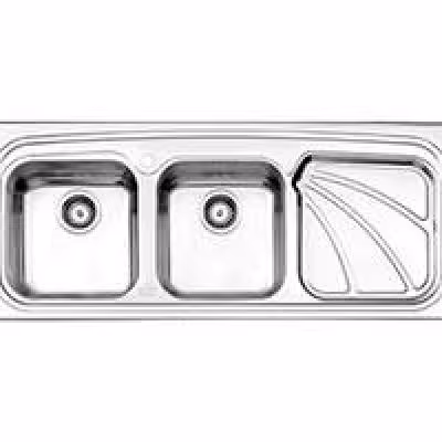 سینک ظرفشویی استیل البرز 612 روکار