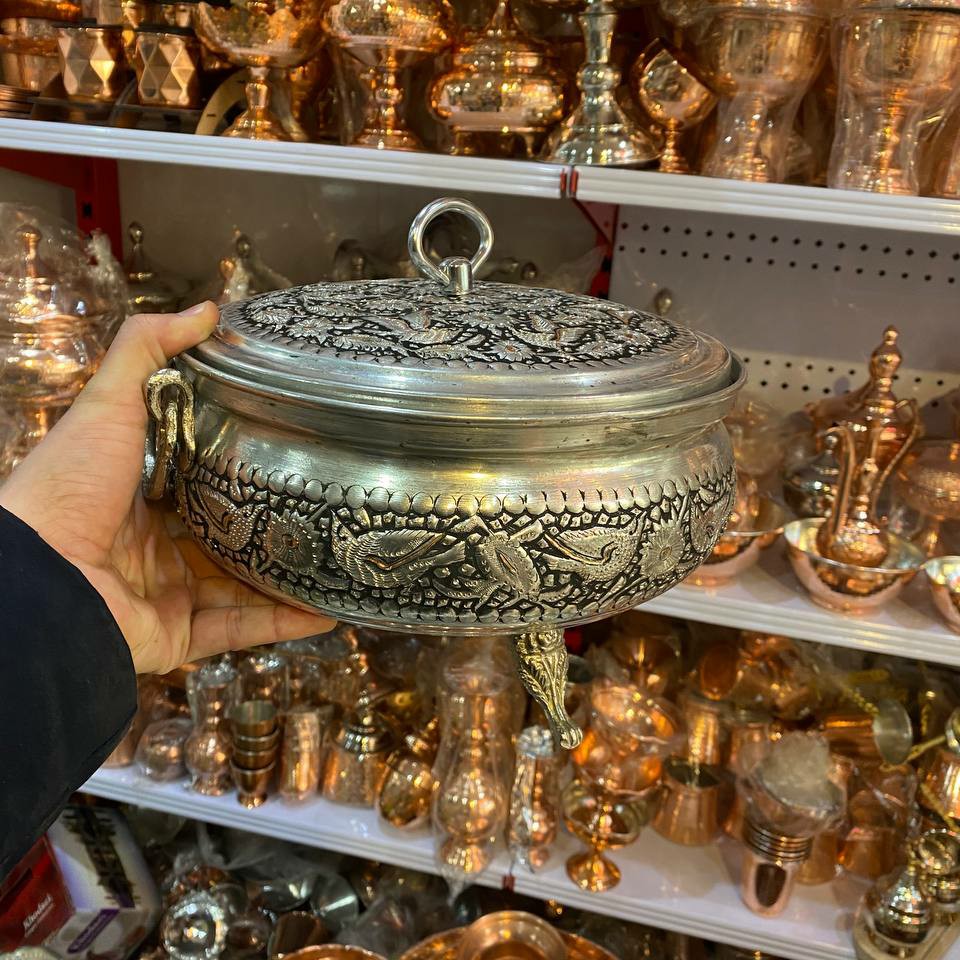 اجیل خوری درب دار قلم اعلا قطر 25