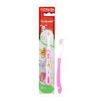 مسواک بچه گانه صورتی کلگیت 0 تا 2 سال Colgate - فروشگاه اینترنتی افخمی