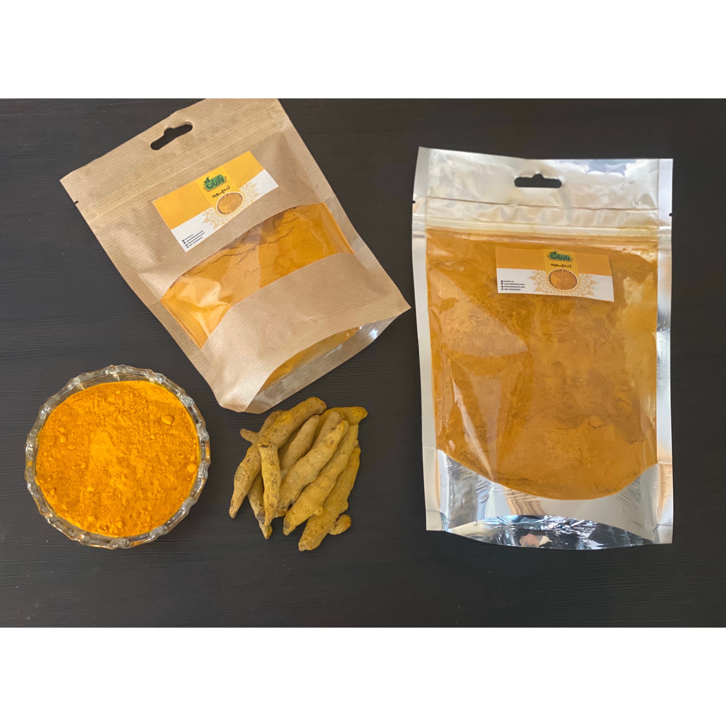 پودر زردچوبه(درجه یک و خالص) - 100 گرم