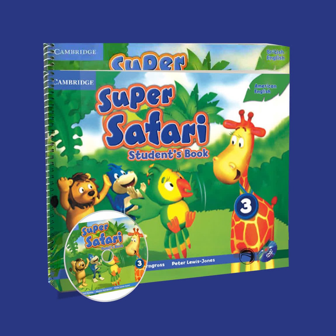 کتاب سوپر سافاری سه Super safari 3 انتشارات Cambridge