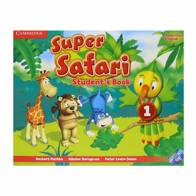 کتاب Super Safari 1 اثر جمعی از نویسندگان انتشارات Cambridge