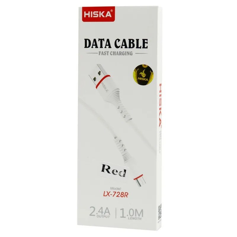 کابل تایپ سی (TypeC) فست شارژ هیسکا LX-728r