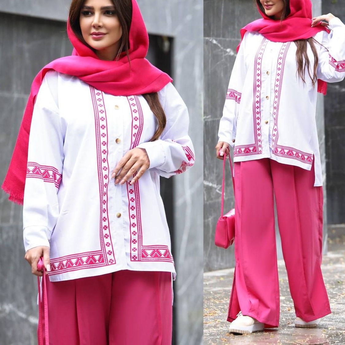 شومیز شلوار  باکیفیت و ترند سال