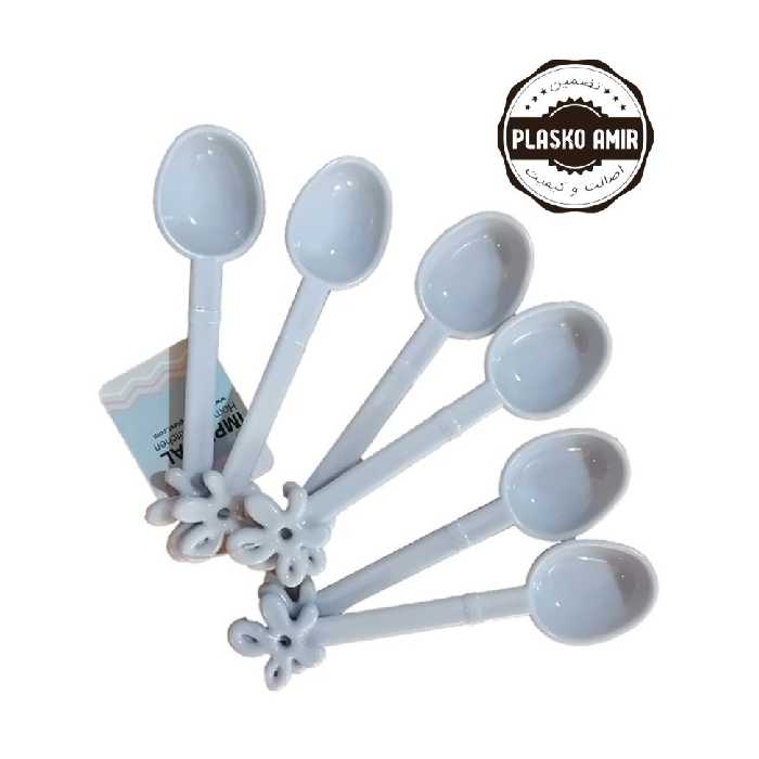 قاشق ادویه امپریال بلند  بسته 6 عددی