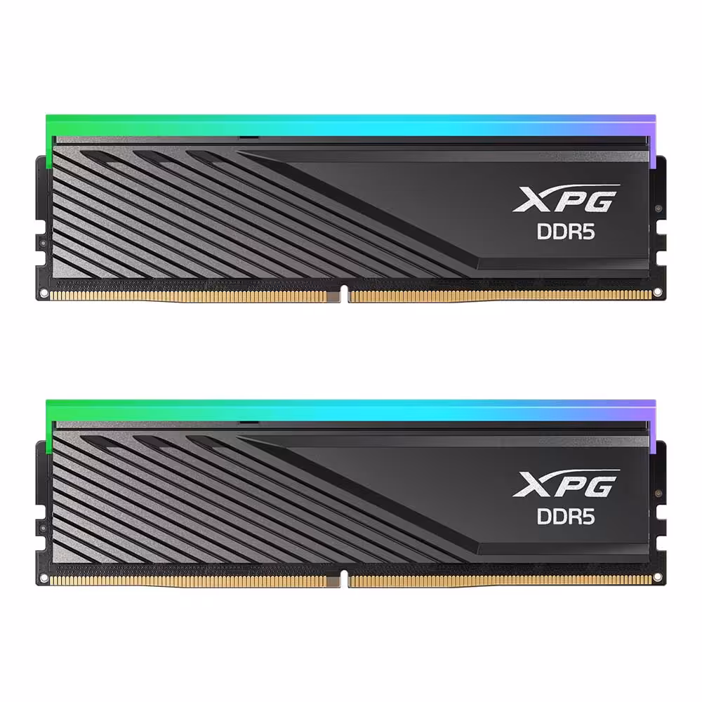 رم دسکتاپ ای دیتا مدل XPG LANCER BLADE RGB DDR5 6000MHz CL48 ظرفیت 32 گیگابایت