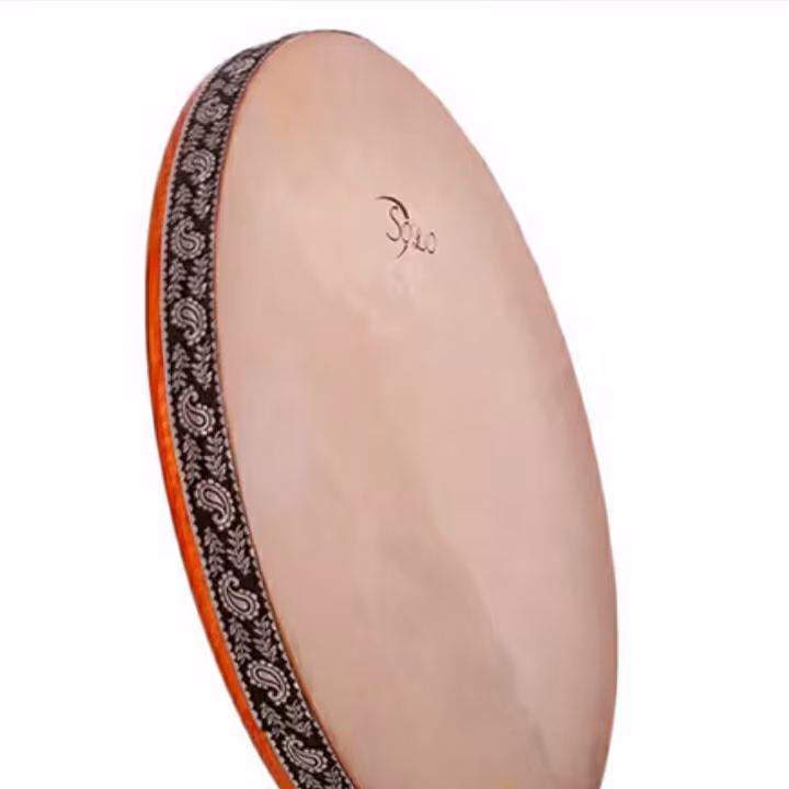 دف سولو با کاور مرغوب فوم دار  با یک جلسه کلاس آموزش آنلاین رایگان 