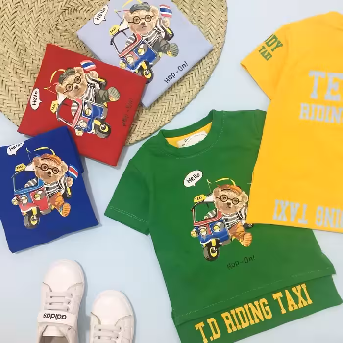 تیشرت تک تدی و تاکسی- پوشاک بنیا