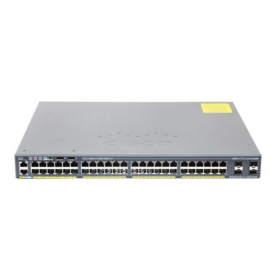 قیمت و خرید سوييچ 48 پورت سیسکو مدل WS-C2960X-48FPS-L | یاس ارتباط