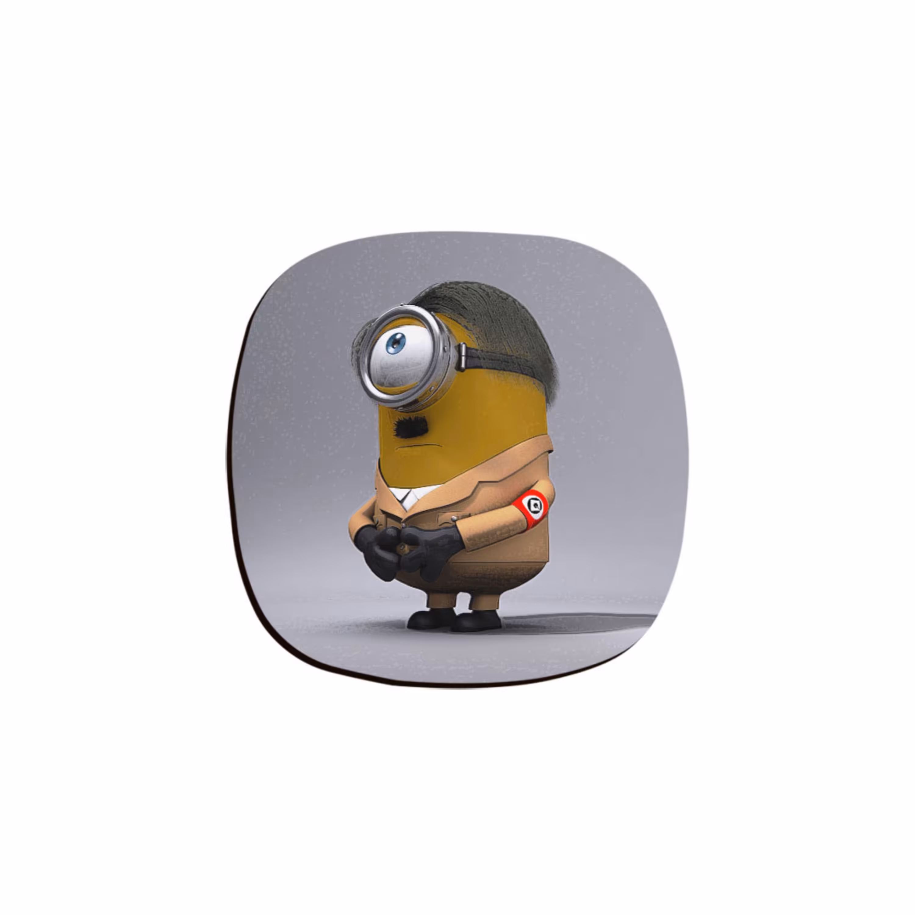 زیرلیوانی ترمه طراحان ایده مدل هیتلر مینیون کد cfp094