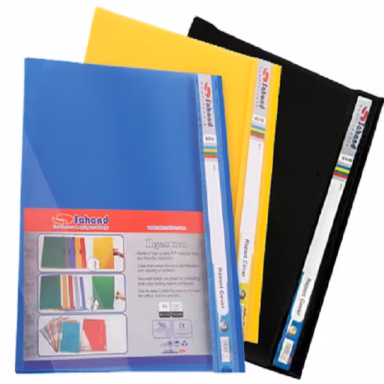 پوشه یکرو شفاف گیره دار مدل اکو برند سهند