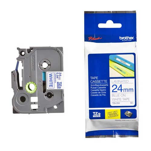 برچسب لیبل پرینتر برادر مدل TZe-253