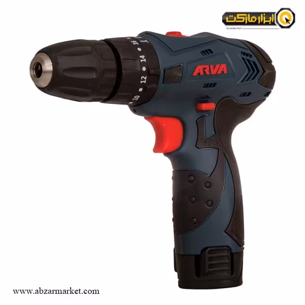 دریل شارژی چکشی آروا لیتیوم 12 ولت مدل 5851