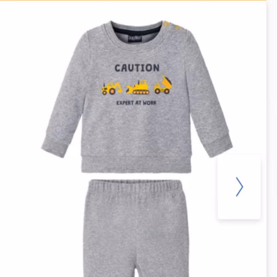 ست دو تکه نوزادی بلوز و شلوار پسرانه اورجینال برند لوپیلو آلمان 