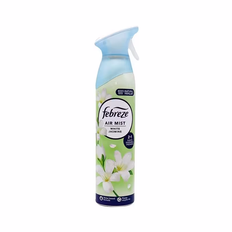 اسپری خوشبوکننده هوای فبرز febreze رایحه White Jasmine حجم 185 میلی لیتر | فروشگاه ارس ترک