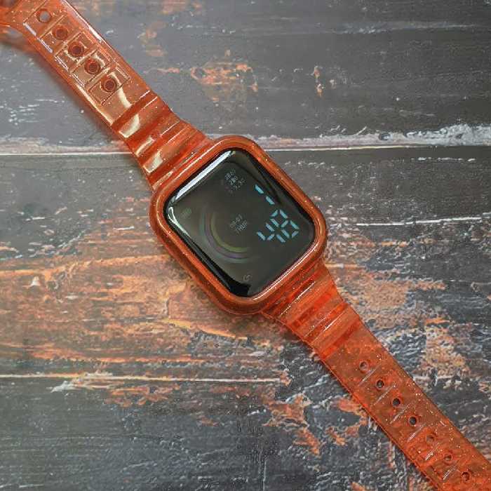 ساعت مچی ال ای دی نمایش دیجیتالی صفحه مشابه هوشمند led