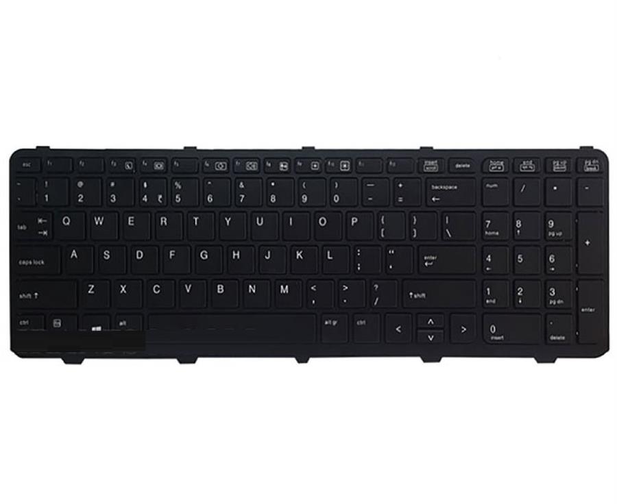 کیبورد لپ تاپ اچ پی مدل Probook 450 G1 G2 مشکی با فریم