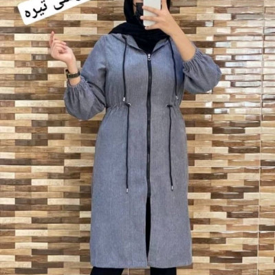 مانتو کبریتی بلندکمرگت دار 371