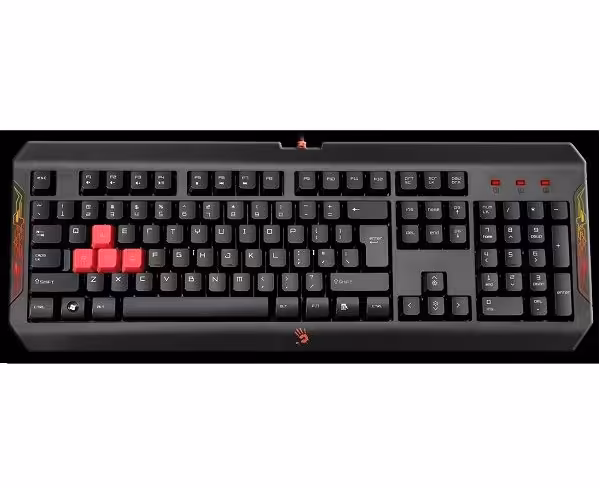 کیبورد ای فورتک سری گیمینگ مدل Q 100