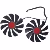 فن کارت گرافیک ایکس اف ایکس مدل XFX RX580 بسته دو عددی