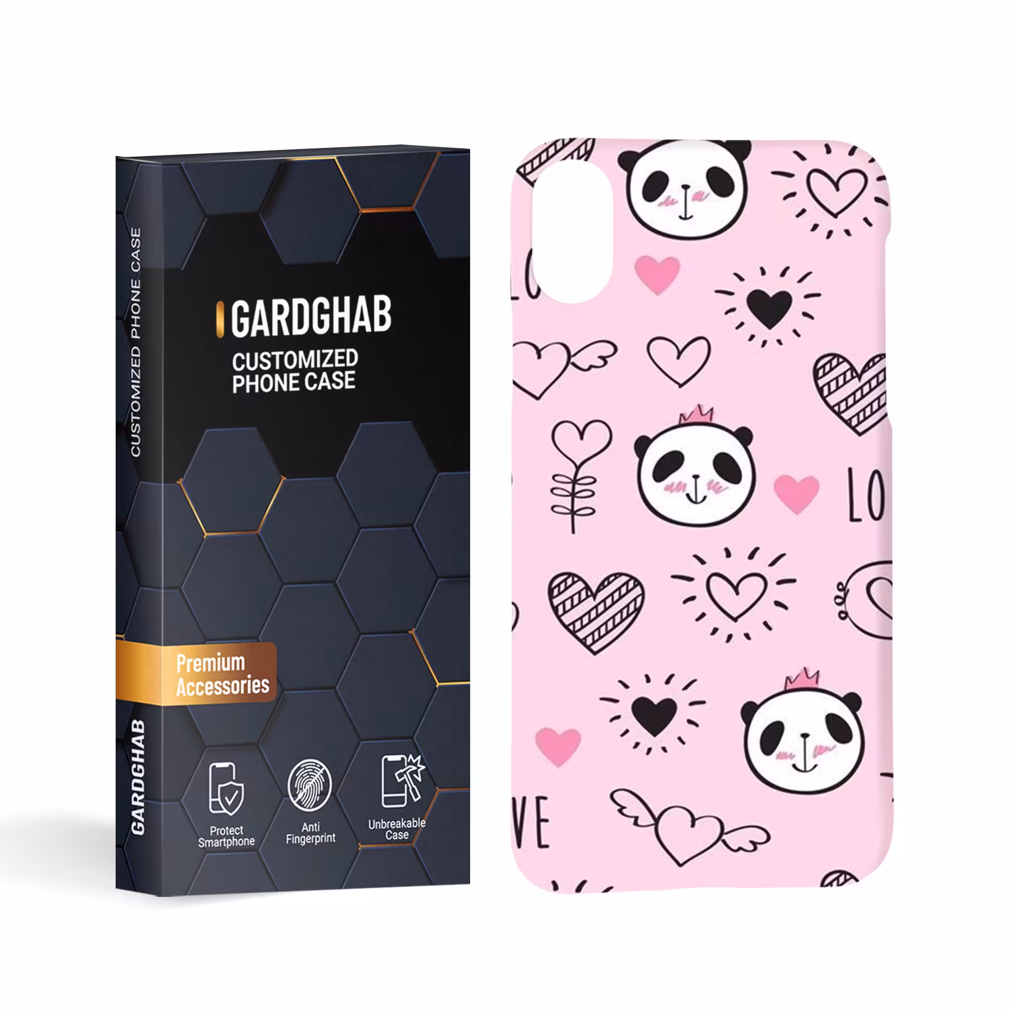 گارد قاب کاور دخترانه مدل g1148 مناسب برای گوشی موبایل ایفون X 