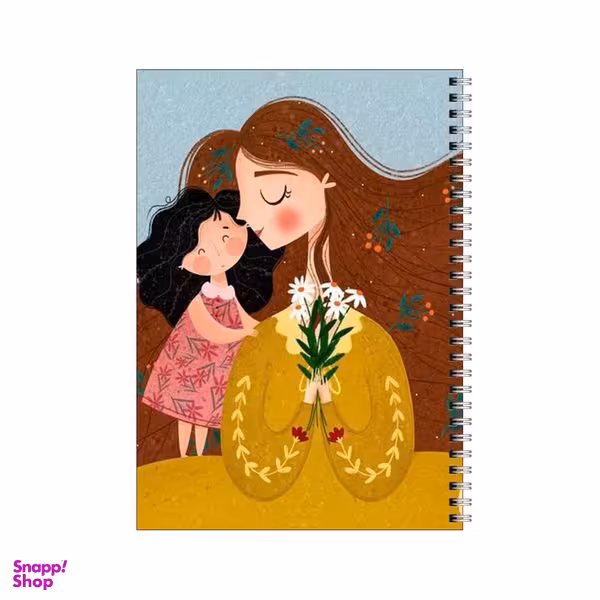 دفتر مشق 80 برگ بامبیلیپ طرح مادر و دختر کد 1439729