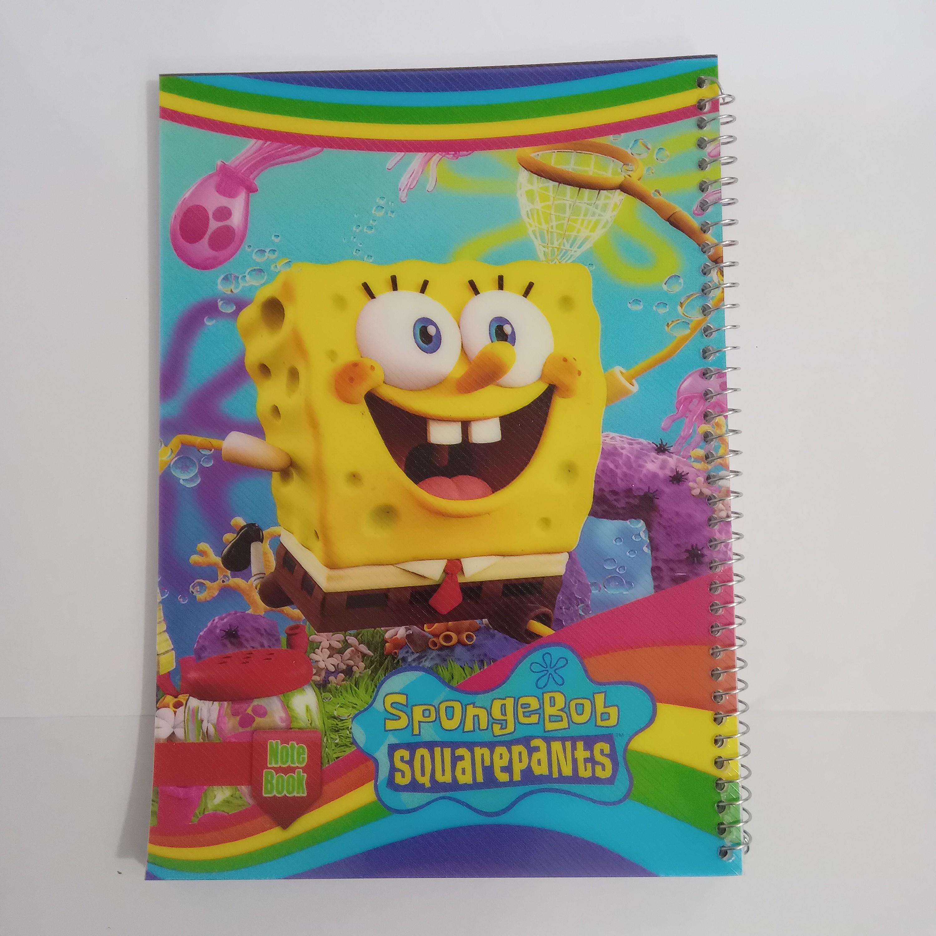 دفتر حاشیه باب اسفنجی