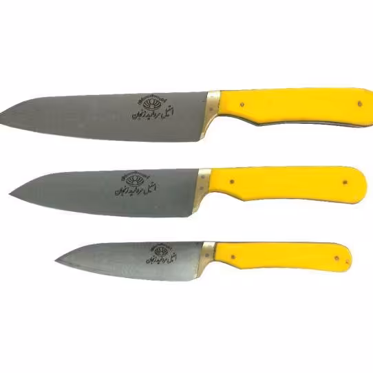 چاقوی آشپزخانه مروارید ست سه تایی