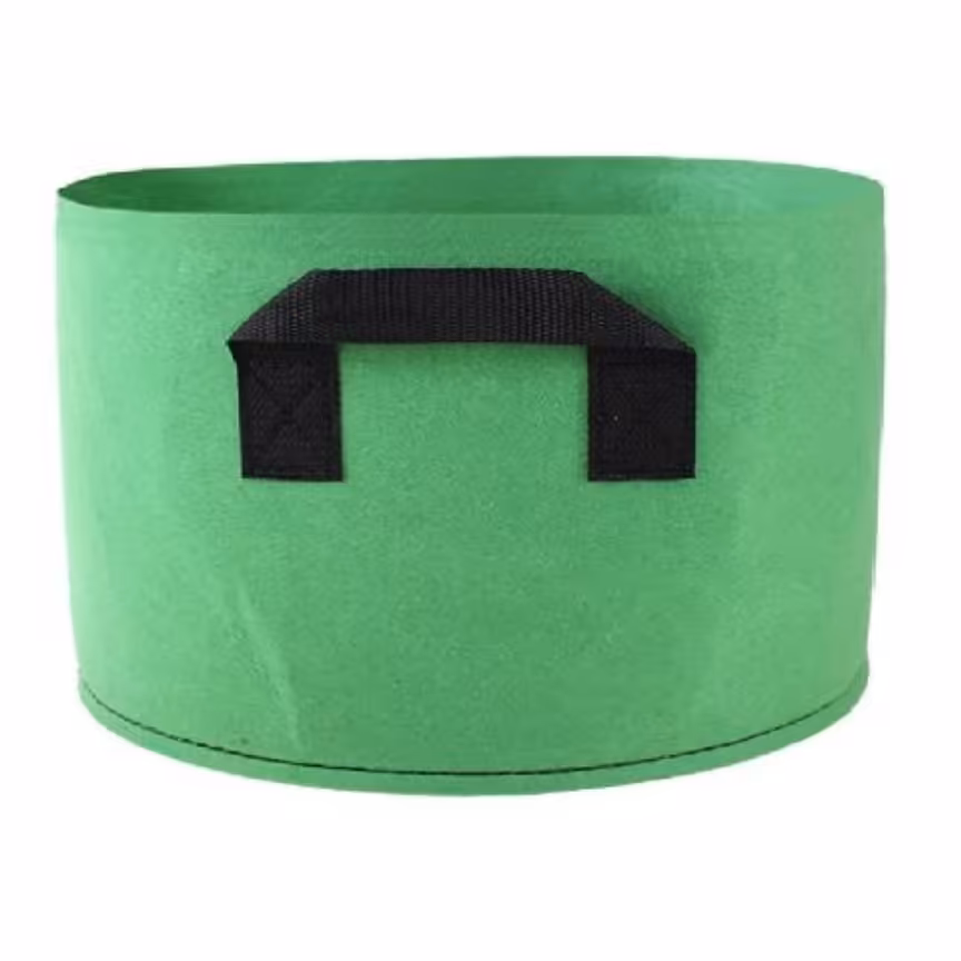 گلدان پارچه ای پهن 90 لیتری نمدی مجموعه 6 عددی