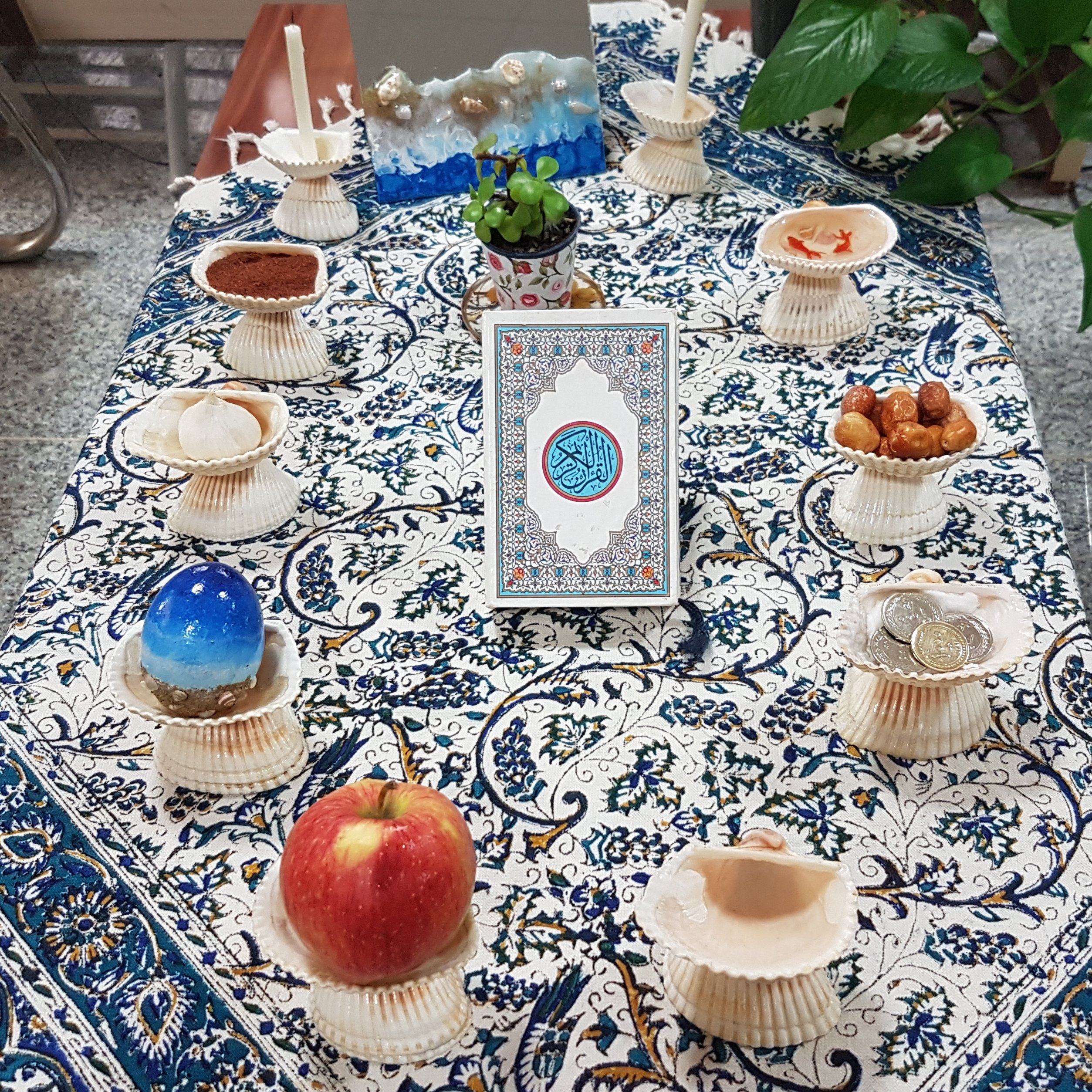 هفت سین صدف و دریا