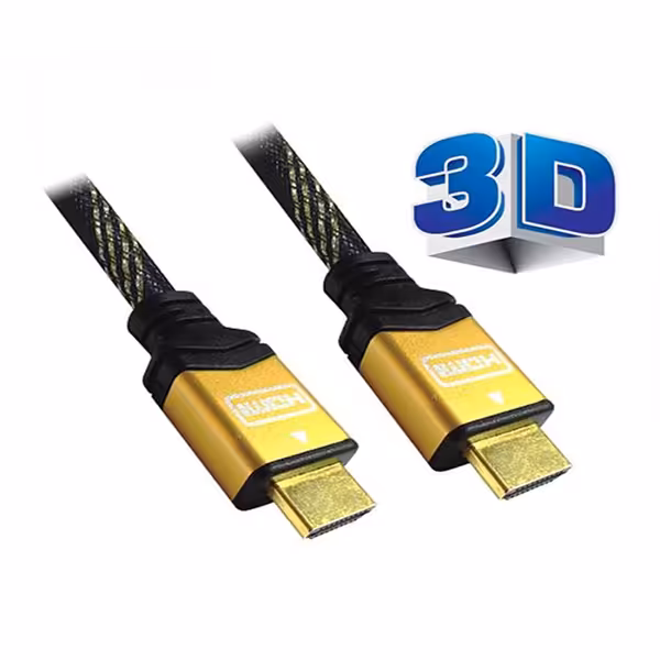 کابل HDMI سرپوش طلایی سه بعدی 5.1 متر فرانت مدل FN-HCB015