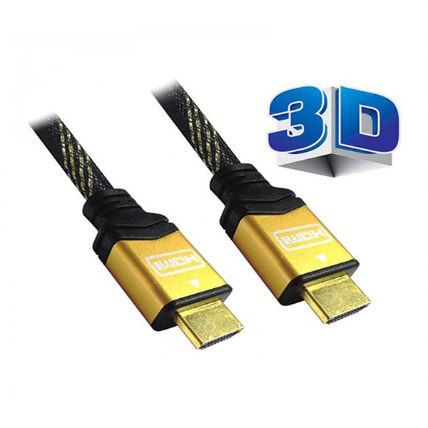 کابل HDMI سرپوش طلایی سه بعدی 51 متر فرانت مدل FN-HCB015