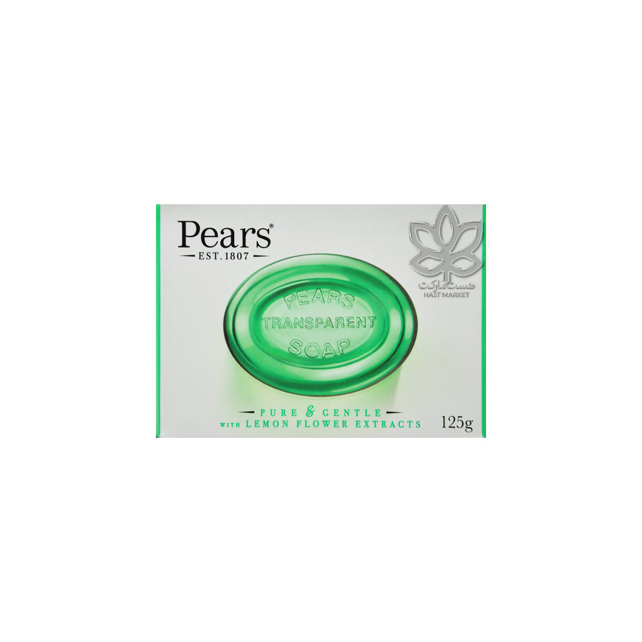 صابون گلیسیرینه با عصاره گل لیمو ( شفاف کننده پوست ) 125 گرم پیرز - pears