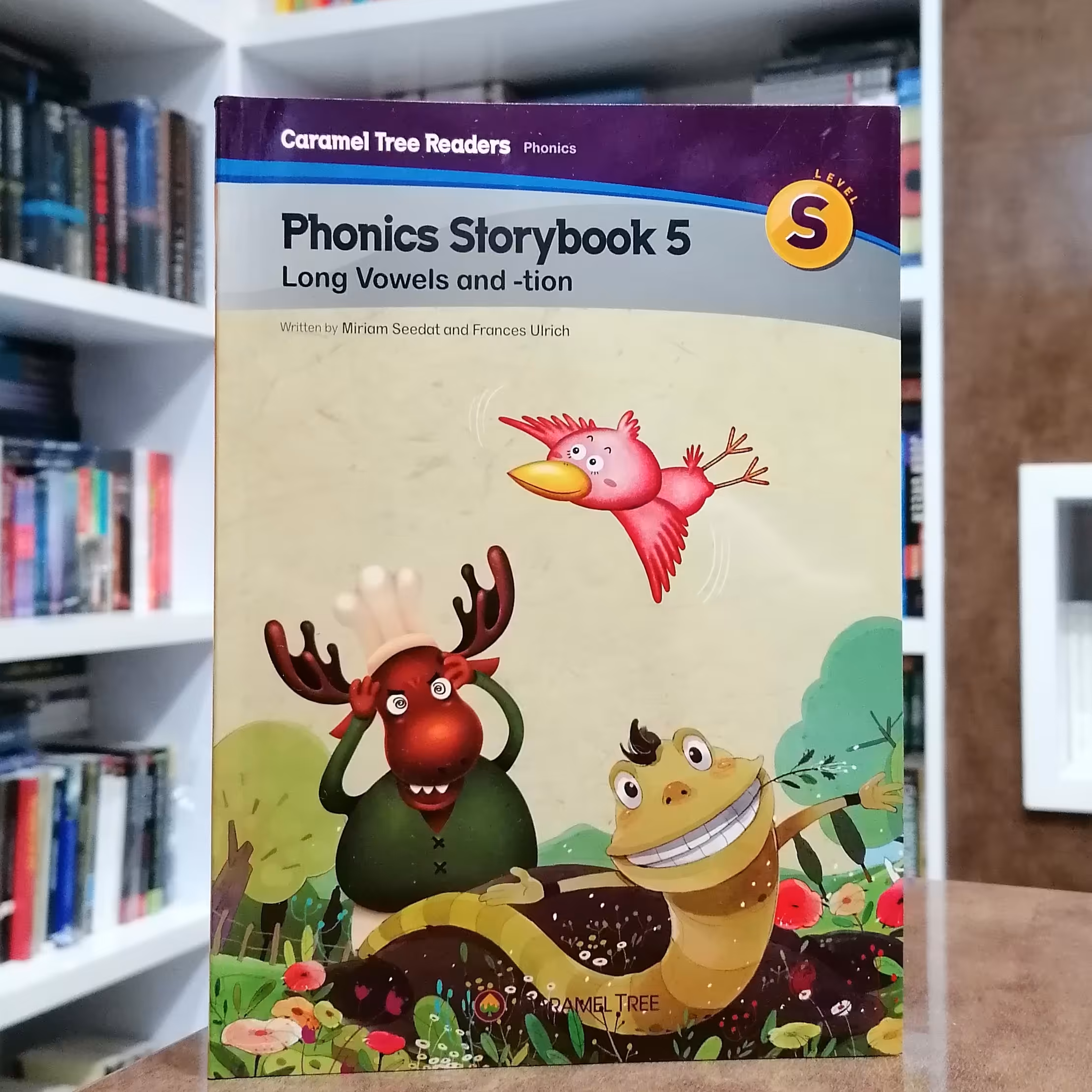 کتاب Caramel Tree Readers Phonics Storybook 5- Long Vowels and -tion