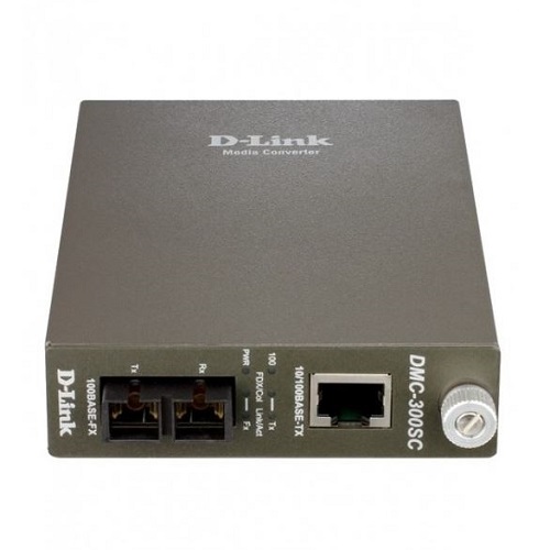 D-Link DMC-300SC Ethernet to Fiber Media Converter