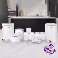 سرويس اشپزخانه کارن 16پارچه سفيد