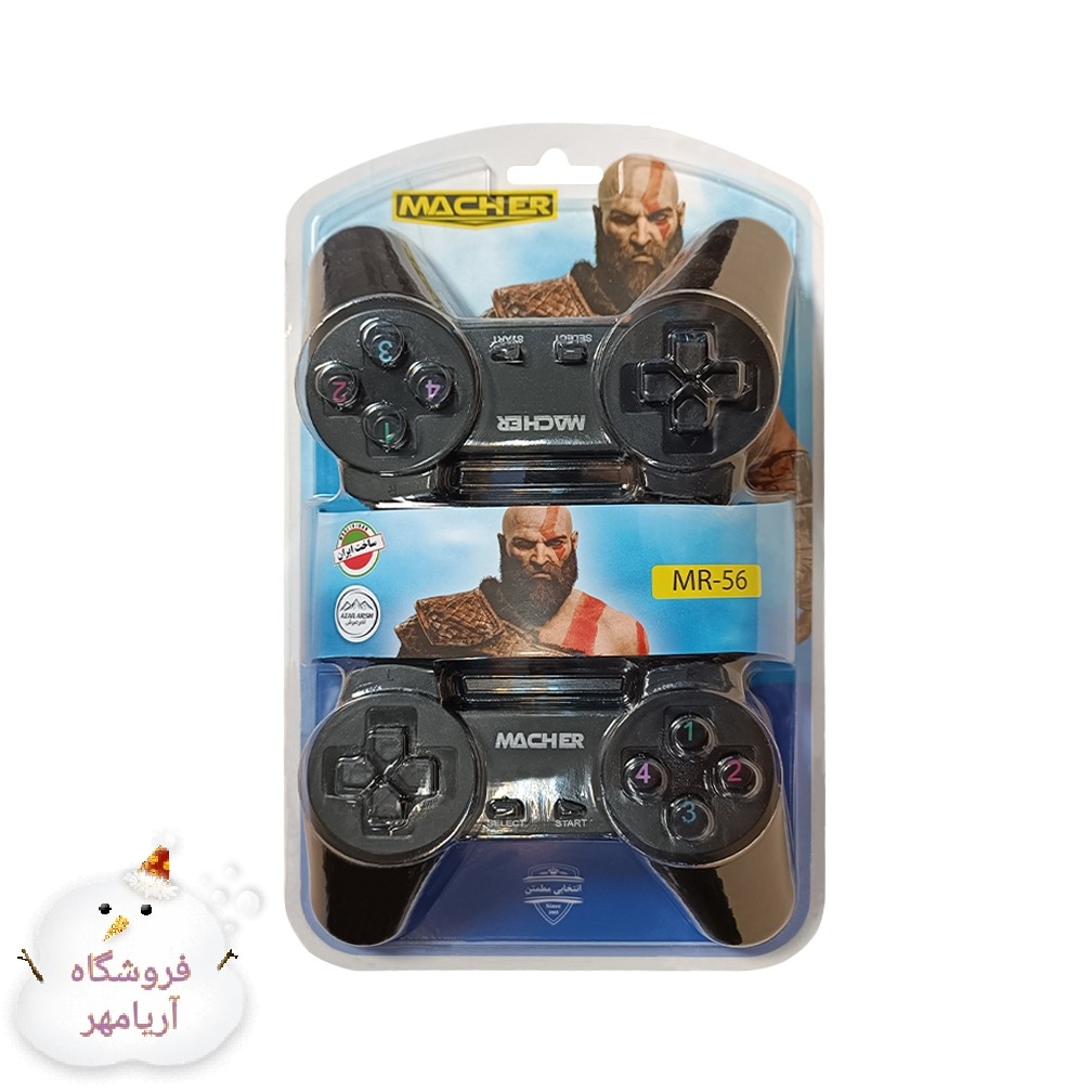 گیم پد-دسته بازی دوبل  Macher Mr56