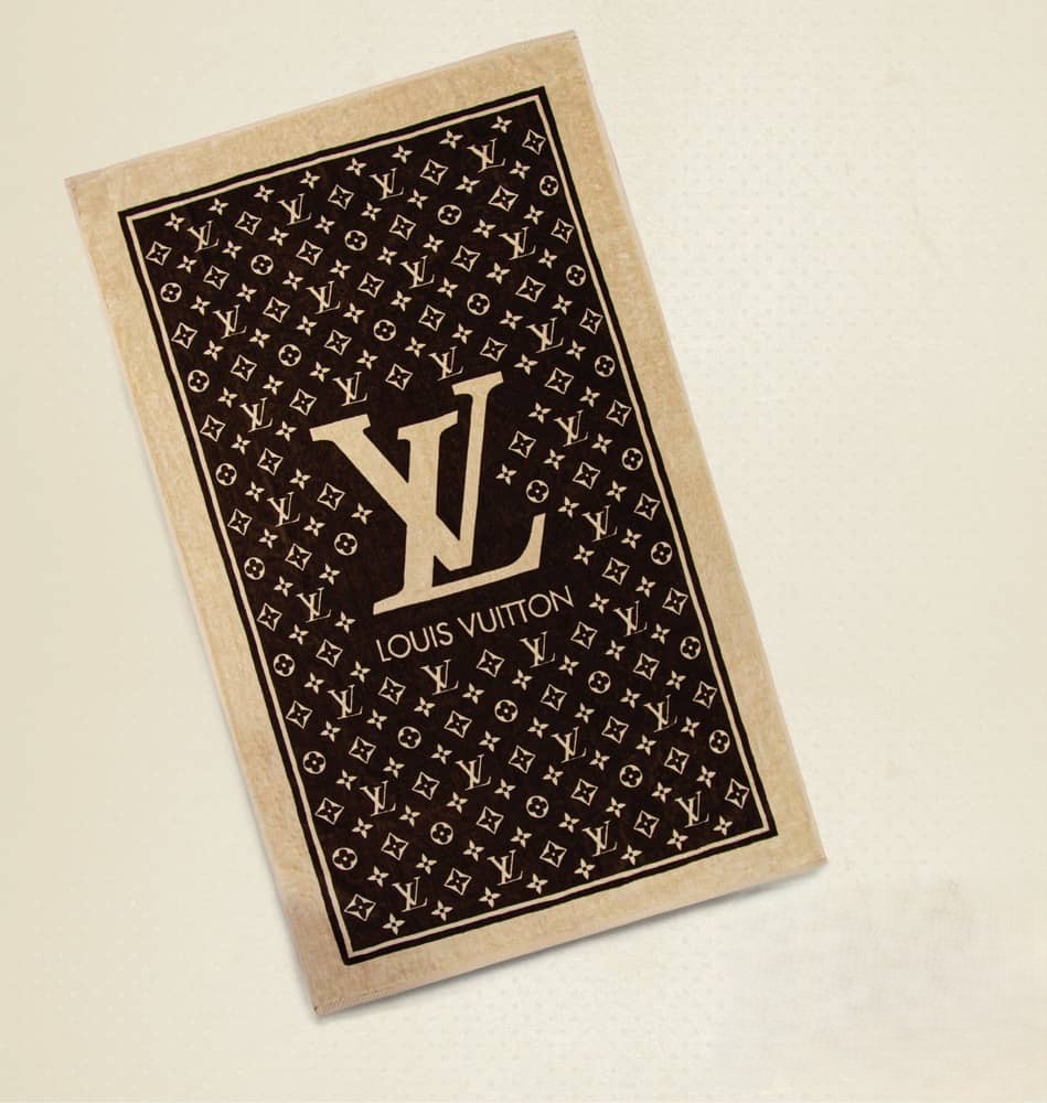 حوله حمامی پودایران طرح لویی ویتون 90×150