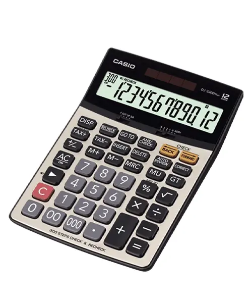 ماشین حساب کاسیو DJ_220D Plus(اصل)