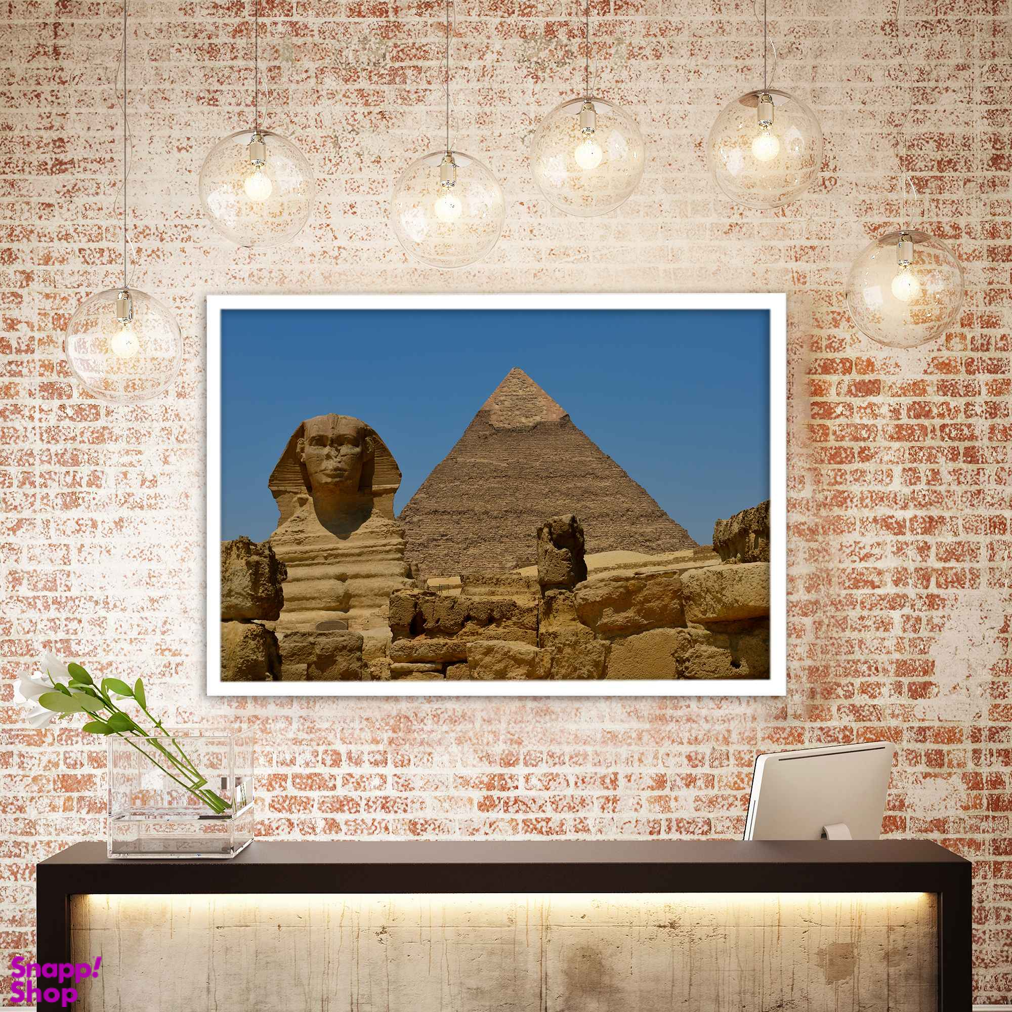 تابلو بکلیت طرح هرم بزرگ جیزه مدل W5737