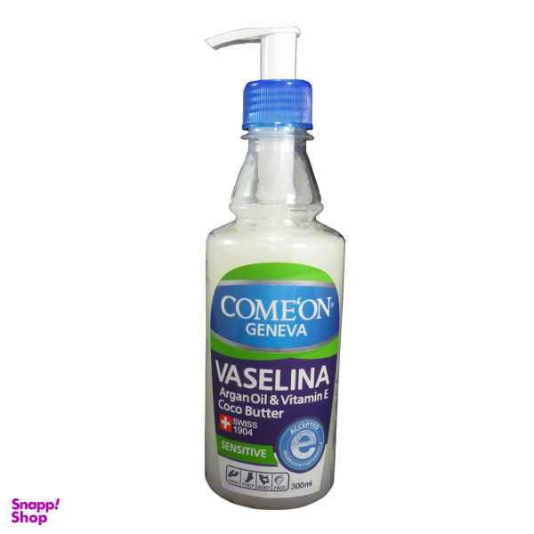 وازلین کامان (Comeon) حاوی روغن آرگان و ویتامین E حجم 300 میلی‌لیتر