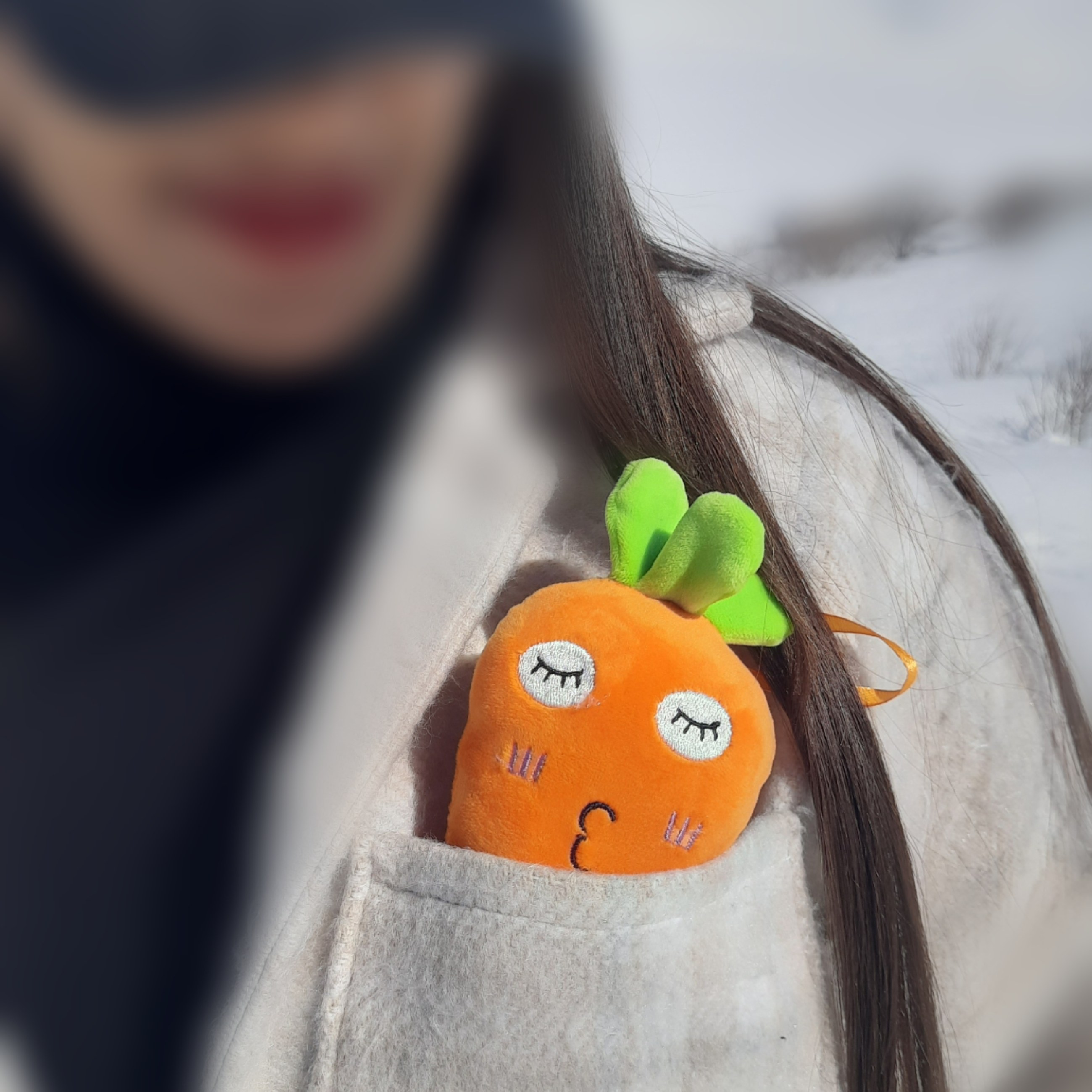 عروسک هویج اویز
