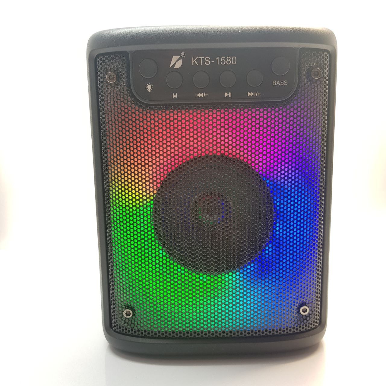 اسپیکر  3 اینچ  دارای  رقص نور    قابلیت  رم  فلش  بلوتوث  AUX