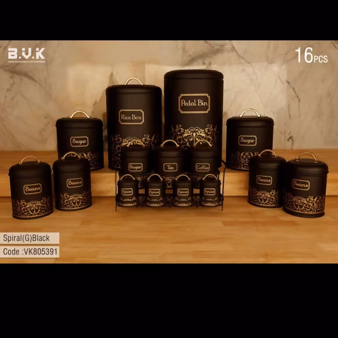 سرویس آشپزخونه 15 پارچه ..برند معروف bvk..کیفیت عالی