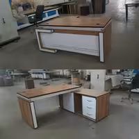 میز اداری مدیریت مدل 04 پس کرایه 