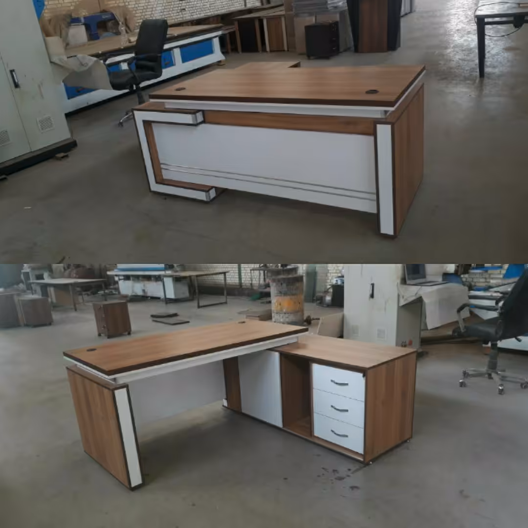 میز اداری مدیریت مدل 04 پس کرایه 