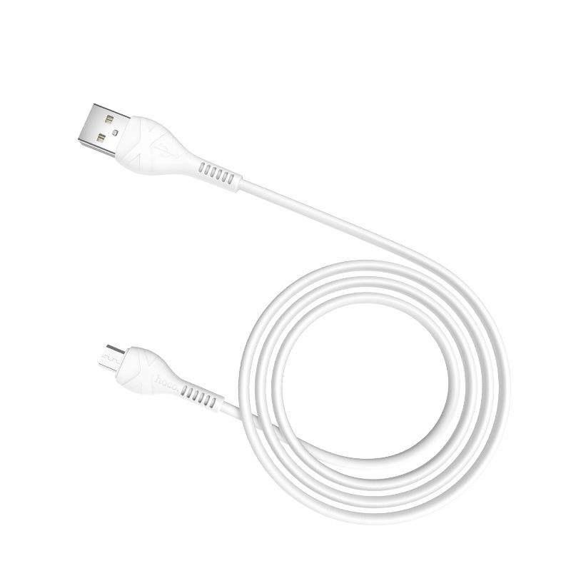 کابل تبدیل USB به microUSB هوکو مدل X37 طول 1 متر
