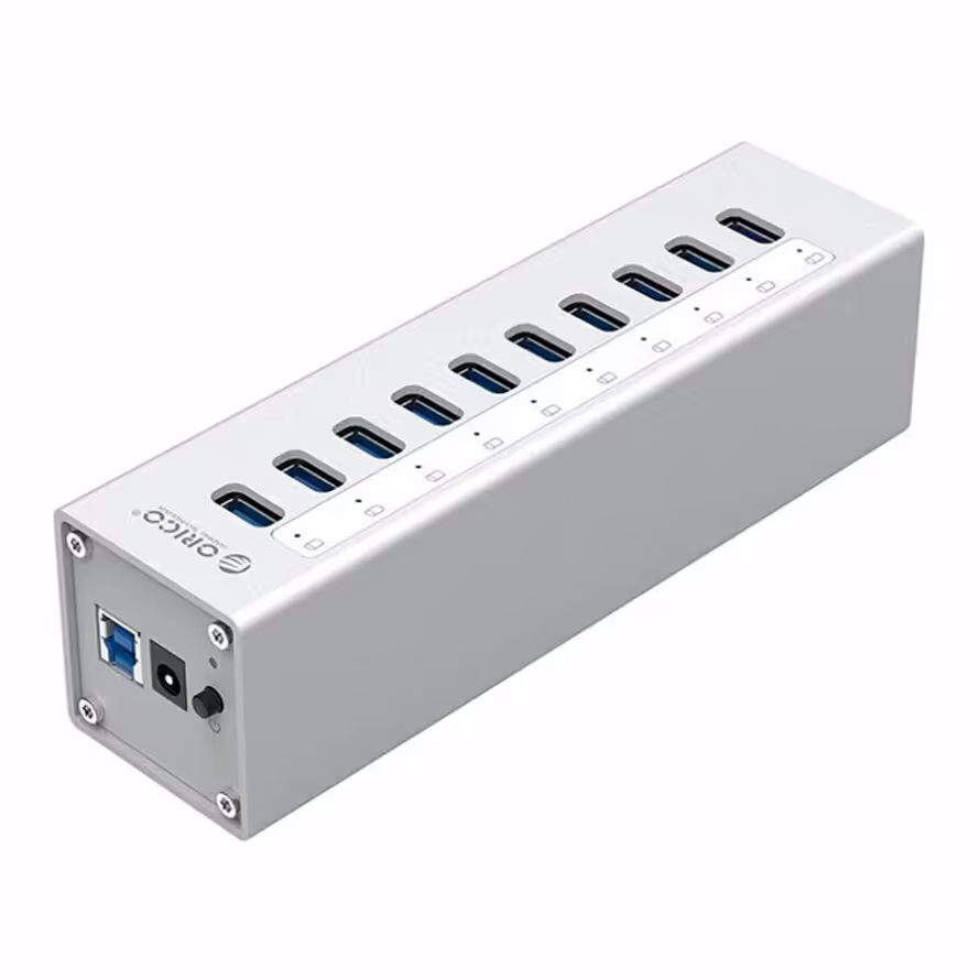 هاب 10 پورت USB3.0 اوریکو A3H10-V1-SV