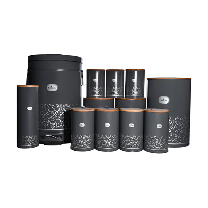 سرویس 12 پارچه درب بامبو یونیک کد 8055